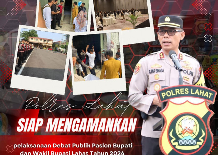 Simak Imbauan Kapolres Lahat, Jelang Debat Publik Paslon Cabup/Cawabup Lahat, Tidak Boleh Nobar