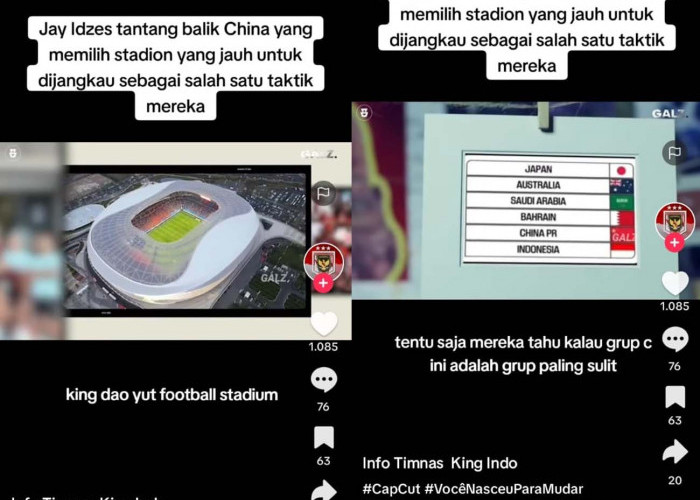 Kejengkelan Cina Masuk Grup C, Siapkan Qingdao Youth Football Stadium, Jay Idzes, Kualifikasi Piala Dunia 2026