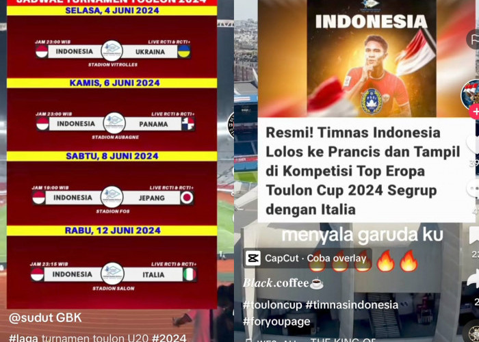 Inilah Jadwal Pertandingan Turnamen Toulon 2024, Timnas Indonesia Perwakilan Asia Kembali ke Prancis