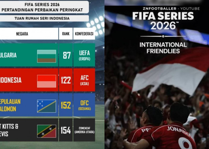 Inilah 3 Negara Lawan Indonesia, Pelatih John Herdman Unjuk Gigi, FIFA Series 2026, Pertandingan Persahabatan 