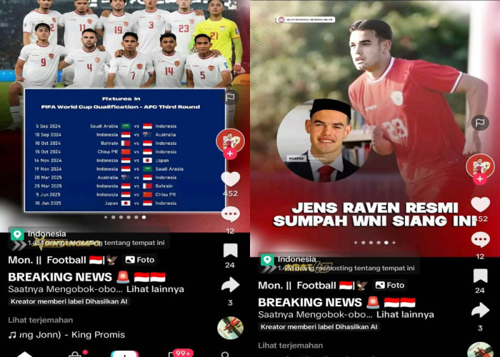 Indonesia Tambah Pemain Baru, Jens Raven, Hasil Drawing, Ronde 3 Kualifikasi Piala Dunia 2026, Erick Thohir