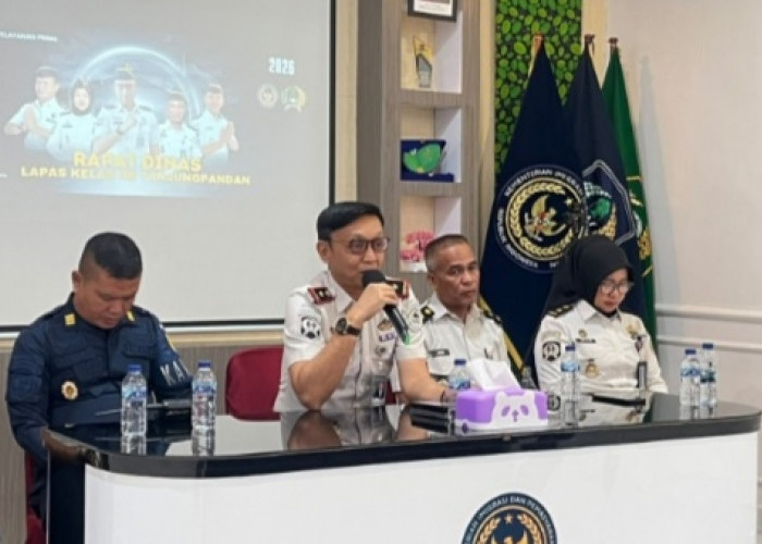 Perkuat Pembinaan dan Pelayanan, Lapas Tanjungpandan Bahas Ketahanan Pangan hingga Keamanan