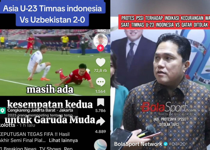 Tanding Ulang Timnas U-23 Indonesia vs Uzbekistan, Peluangnya Kecil AFC Pernah Menolak PSSI