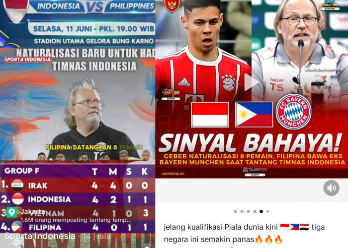 Sinyal Bahaya, Filipina Naturalisasi Eks Pemain Bayern Munchen Hadapi Indonesia, Kualifikasi Piala Dunia 2024