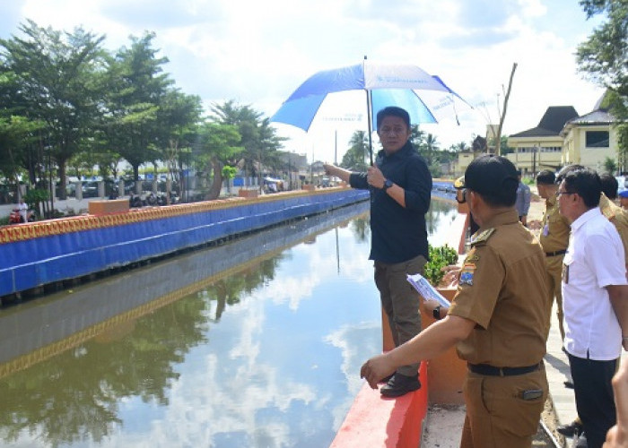 Banjir Berkurang di Kota Palembang, karena ini