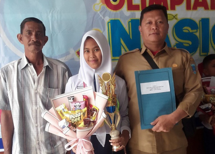 9 Siswa Siswi SMP Kabupaten Lahat Raih Peringkat Terbaik OSN Tahun 2022