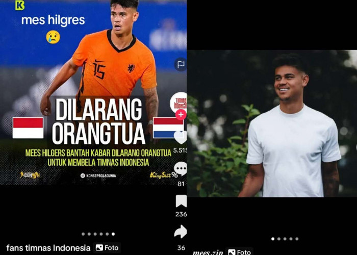 Kode Mees Hilgers Gabung Indonesia, Orang Tua Restui, Pemain Keturunan, Kualifikasi Piala Dunia 2026