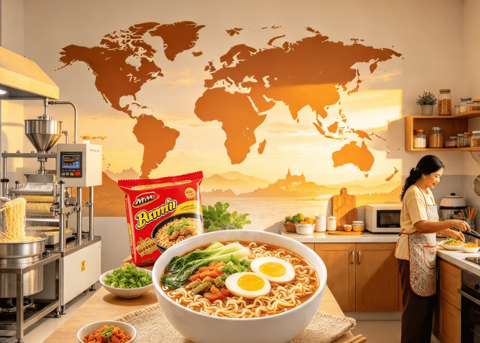 Dari Indonesia ke Mancanegara, Begini Perjalanan Indomie Menjadi Mi Instan yang Mendunia