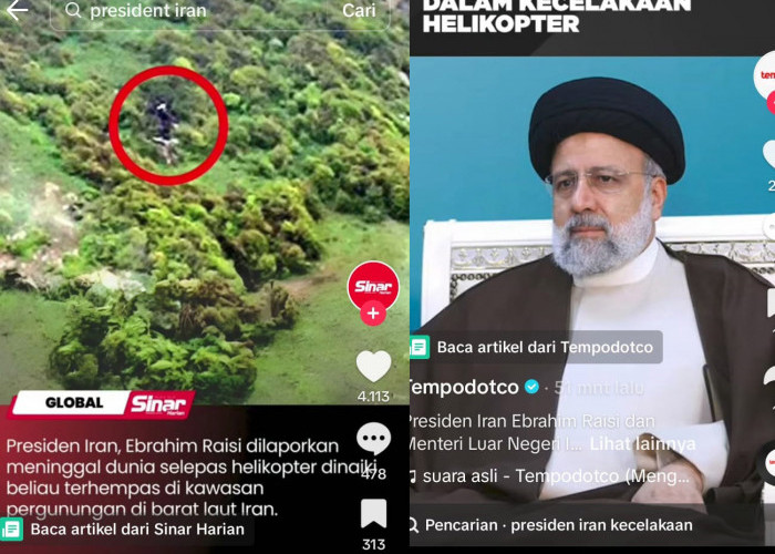 Presiden Iran Ibrahim Raisy Tewas, Puing Helikopter Ditemukan, Iran Berduka