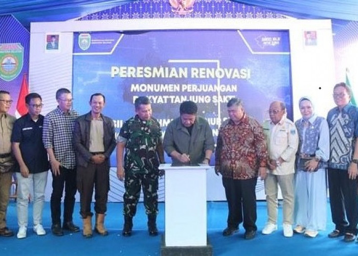 Renovasi Monumen Perjuangan Rakyat Tanjung Sakti Lahat Dimulai