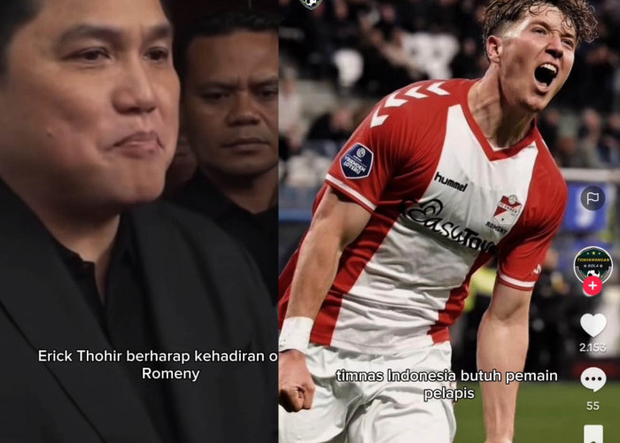 Penyerang Oley Romeny Gabung Indonesia, Erick Thohir Tambah Pemain Lini Depan, Ronde 3 Kualifikasi Piala Dunia