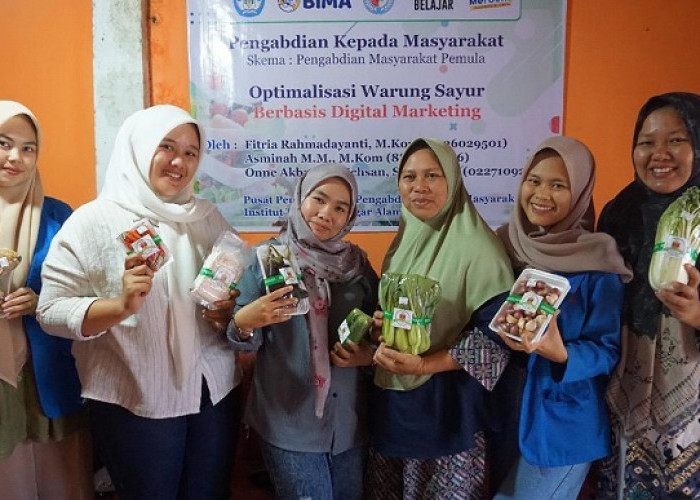 Warung Sayur Online di Desa Pagar Kaya Lahat