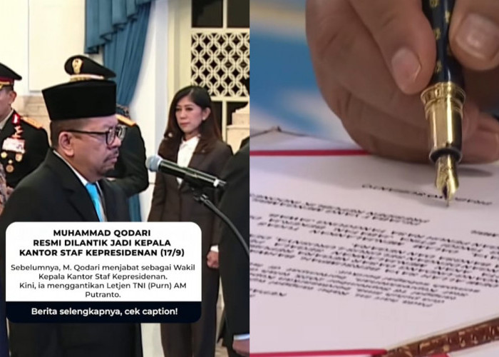 Sahabat Bupati Lahat Bursah Zarnubi Jabat Kepala Staf Kepresidenan, Prabowo Lantik Muhammad Qodari