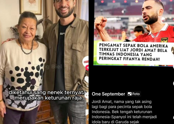 Amerika Heran Pemain Spanyol Jordi Amat Pilih Indonesia, Keturunan Raja Siau, Kualifikasi Piala Dunia 2026