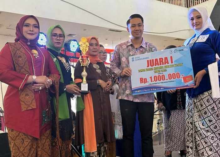 Selamat, Pemenang Lomba Fashion Show Kebaya Nasional Tahun 2022 dari IWAPI Kabupaten Lahat