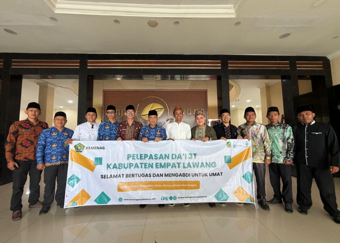 Sekda Empat Lawang Lepas Da’i 3T, Perkuat Syiar Islam di Paiker dan Muara Pinang Selama Ramadan