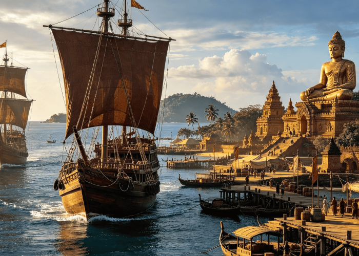 Sriwijaya dan Jalur Dagang Nusantara, Begini Jejak Kejayaan Kerajaan Maritim dari Sumatra