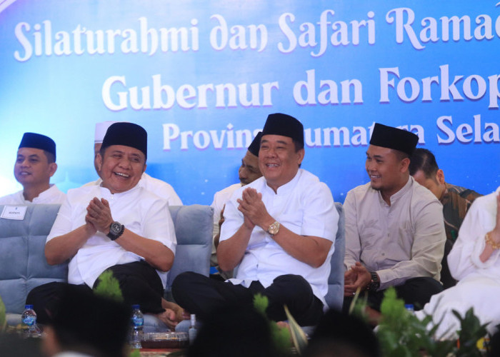 Gubernur Sumsel HD dan Wagub Cik Ujang Safari Ramadhan di Kabupaten OKI, Ini yang Disampaikan