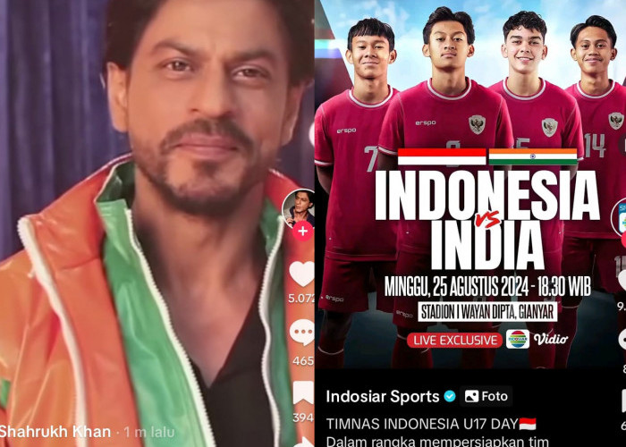 Antusias Shah Rukh Khan, Laga Uji Coba Indonesia vs India, Tim Kriket, Kualifikasi Piala Dunia 2026