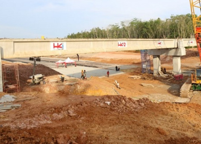 Hebat, Pembangunan Jalan Tol Indralaya-Prabumulih Libatkan Pelaku UMKM