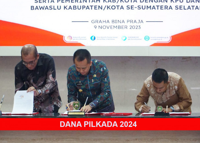 Pj Gubernur Agus Fatoni Tandatangani NPHD Dana untuk Sukseskan Pilkada Serentak 2024 
