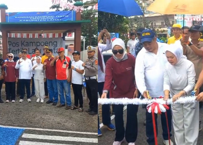 Sat Lantas Polres Lahat Bentuk Kampung Tertib Lalulintas untuk Edukasi Masyarakat