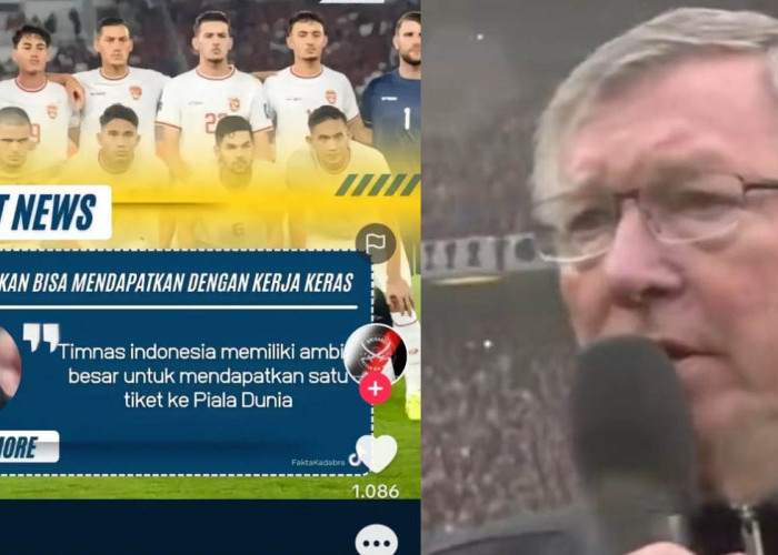 Saran Sir Alex Ferguson kepada Indonesia, Satu Tiket Piala Dunia 2026, Kualifikasi Piala Dunia 2026