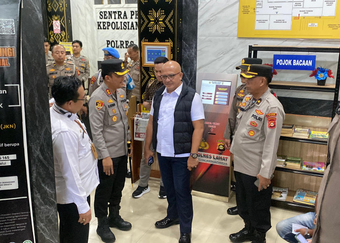 Polres Lahat Terima Tim Verifikasi Penilaian Unit Penyelenggara Pelayanan Publik