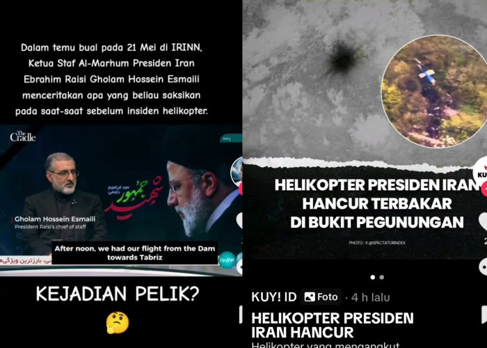 Pilot Agen Mossad Israel Terungkap, Saksi Hidup Bantah Helikopter Presiden Iran Ibrahim Raisy Meledak Cuaca