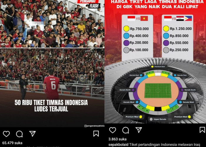 PSSI Berhasil Jual Tiket Pertandingan Kualifikasi Piala Dunia 2026, Harga Mahal, 50 Ribu Tiket Ludes Terjual