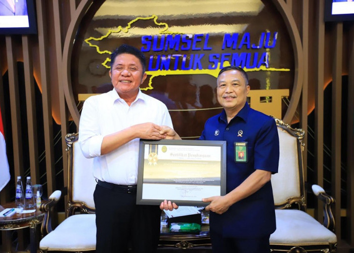 Herman Deru Raih Penghargaan Dirjen Badilag MA RI, Bukti Komitmen Sumsel Lindungi Perempuan dan Anak