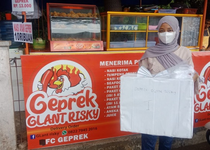 Ayam Geprek Glant Risky Jadi Idola di Kota Lahat