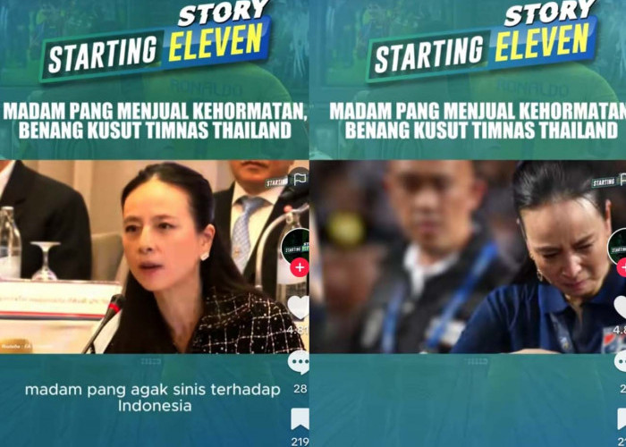 Madam Pang Taruhkan Kehormatan, Beban Berat Presiden FAT, Indonesia vs Thailand, Kualifikasi Piala Dunia 2026