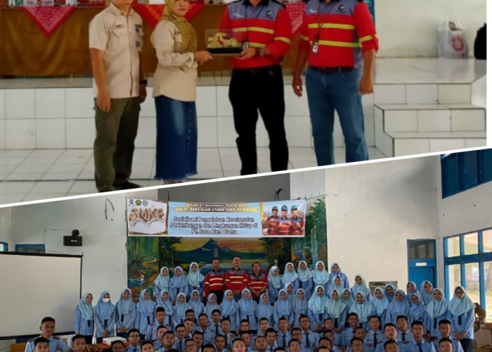  PT Bara Alam Utama Kunjungi SMA Negeri 4 Lahat Dalam Program Goes To School, Simak Kegiatannya