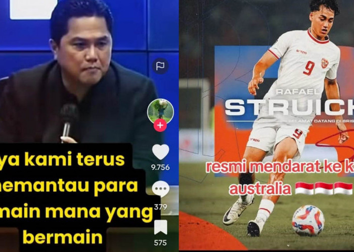 Bocoran Ketua PSSI Erick Thohir, Syarat Pemain Gabung Indonesia, Kualifikasi Piala Dunia 2026