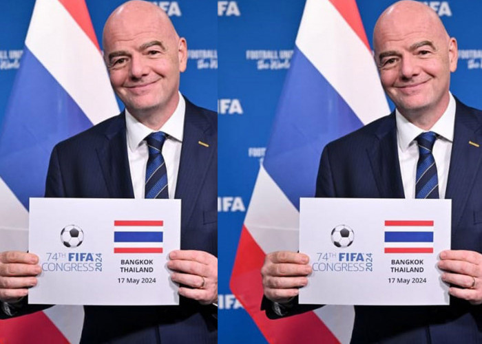 Presiden FIFA Gianni Infantino Pilih Thailand Negara Asia Tuan Rumah Kongres FIFA ke-74 Tahun 2024, PSSI Hadir