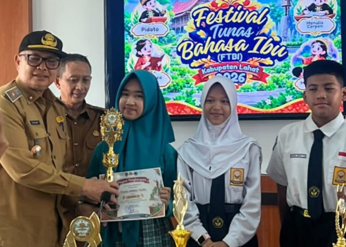 Prestasi Gemilang SMPN 1 Jarai, Tiara Amera Tiana Sabet Juara 1 Cerpen FTBI Kabupaten