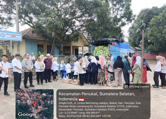 GPM PALI Diserbu Warga! 10 Ton Beras Ludes dalam Hitungan Jam di Kecamatan Penukal