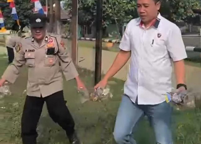 Polsek Merapi Gelar Kegiatan Belida Asri, Wujudkan Lingkungan Bersih dan Nyaman