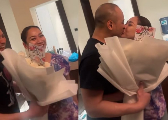 Momen Tiko Beri Ucapan Usia Pernikahannya dengan BCL, Bikin Netizen Cemburu