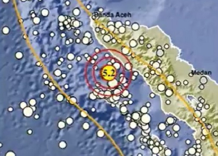 Gempa Bumi 5,2 SR Goncang Aceh 