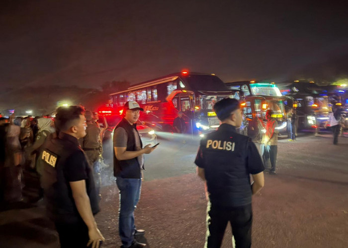 Polres Lahat Amankan dan Sambut Kedatangan Jamaah Haji Tahun 2026 di Lapangan MTQ