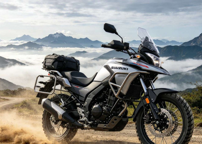 Suzuki V-Strom 250SX Menawarkan Konsep Motor Adventure, Kenali Fitur untuk Perjalanan Jarak Jauh
