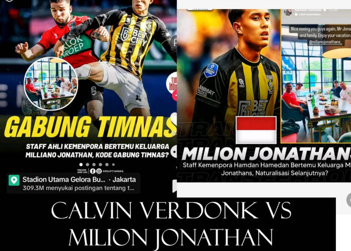 Calvin Verdonk vs Miliano Jonathans, Bersaing di Belanda, Satu Tim di Indonesia, Kualifikasi Piala Dunia 2026