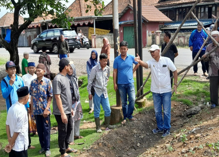Pembangunan Masjid Bantuan CSR Perusahaan Batubara di Kabupaten Lahat Terus Berlanjut, Ini Progresnya