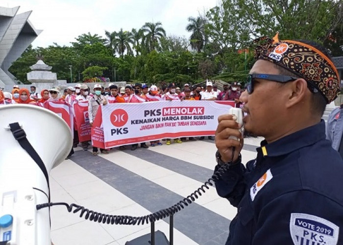 Tolak Kenaikan BBM, PKS Palembang Anggap Bansos BBM Tidak Banyak Bantu Masyarakat