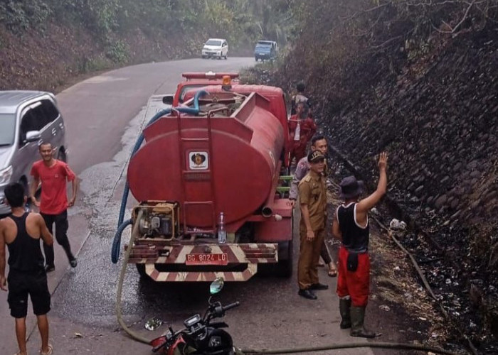 Kebakaran Kembali Terjadi di Kecamatan Merapi barat, Di Sini Lokasinya 