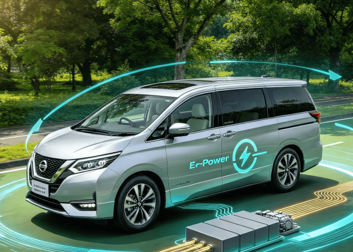 Nissan Serena e-POWER Menghadirkan Sensasi Berkendara Elektrik, Begini Cara Kerja Teknologinya!