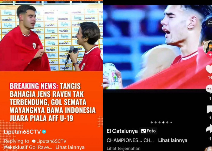 Menang Menangis Kalah Menangis, Jens Raven Terharu, Juara Piala AFF U-19 2024, Kualifikasi Piala Dunia 2026