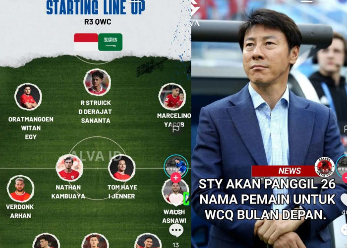 Indonesia vs Arab Saudi, Shin Tae Young Andalkan 3 Penyerang ini, Kualifikasi Piala Dunia 2026